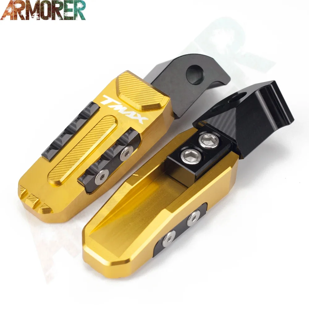 Motorcycle Foot Pegs Rests Passenger Footrests For YAMAHA Tmax Tech Max T-MAX TMAX 560 2020 2021 2022 TMAX500 TMAX 530 DX/SX