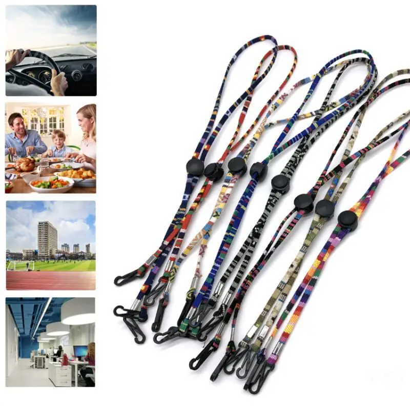 Masks Rope Portable Adjustable Neck Strap String Rope Band Glasses Accessories Sunglasses Chain Anti-lost Face Mask Hanging New
