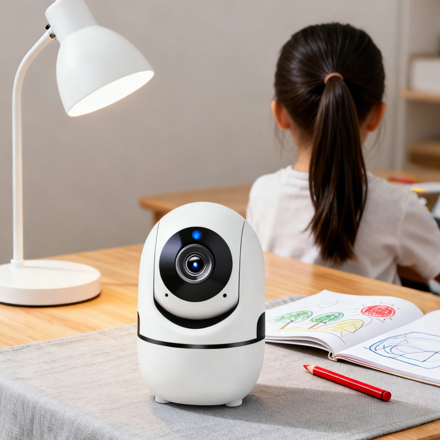 مراقبة كاميرا كشف الحركة تتبع بلوتوث شبكة التوزيع السريع الأشعة تحت الحمراء للرؤية الليلية نوع C إمدادات الطاقة #1