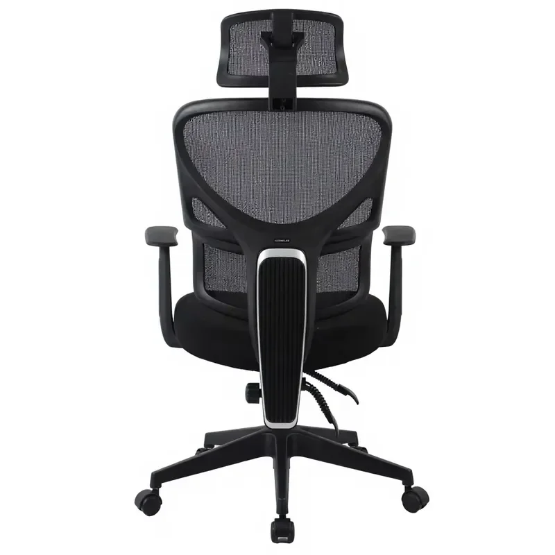 for  Henglin Ergonomic High Back Mesh Office Chair Split Backrest Adjustable Height Fixed Armrest Nylon Base  Home and