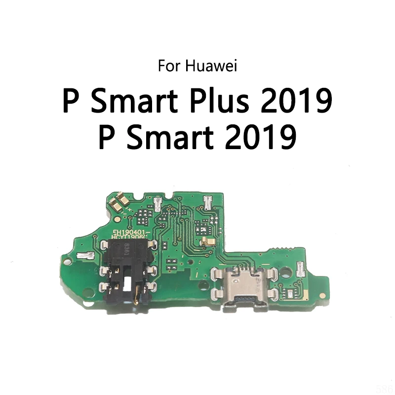 USB Charge Dock Port Socket Jack Connector Flex Cable For Huawei P Smart Plus 2018 2019 2020 2021 Pro S Z Charging Board Module