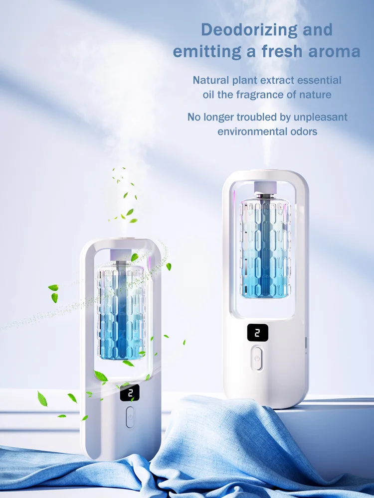 USB automatico aromaterapia macchina Hotel temporizzato Spray Aroma diffusore di olio essenziale bagno deodorante diffusore deodorante per la casa