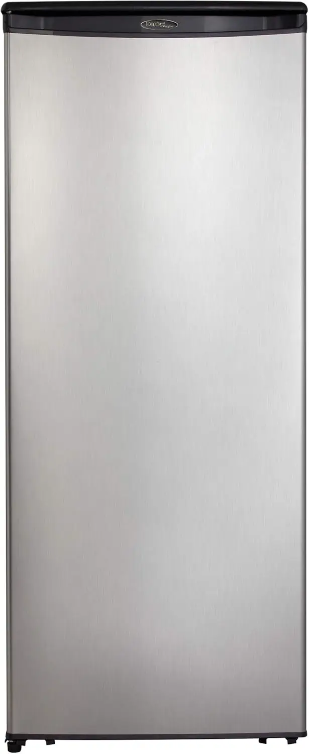 Designer DAR110A1BSLDD 11 Cu.Ft. Apartment Refrigerator in Fingerprint Free Stainless Finish Full Fridge for Condo House