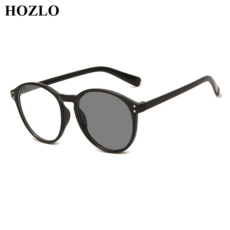 

Retro Round Rivets Photochromic Myopia Sunglasses for Women Men Outdoor Travel Driving Nearsighted Spectacles Shortsighted Glass