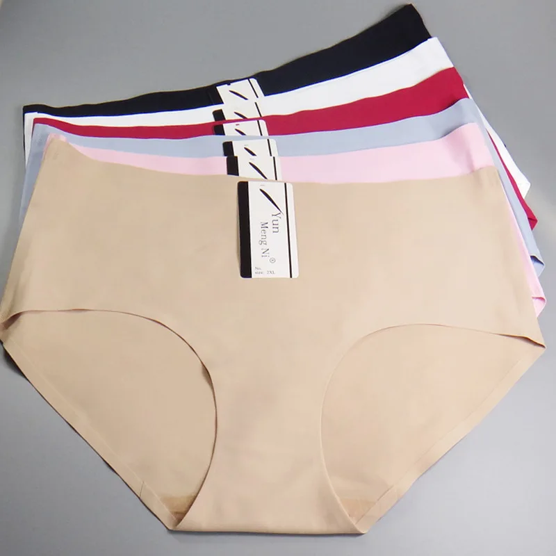 Hot Selling 1pc/lot Big Yards 2XL/3XL/4XL Print Flower Lady Cotton Large Briefs Women's Underwear Plus Size Mommy Pants 89556