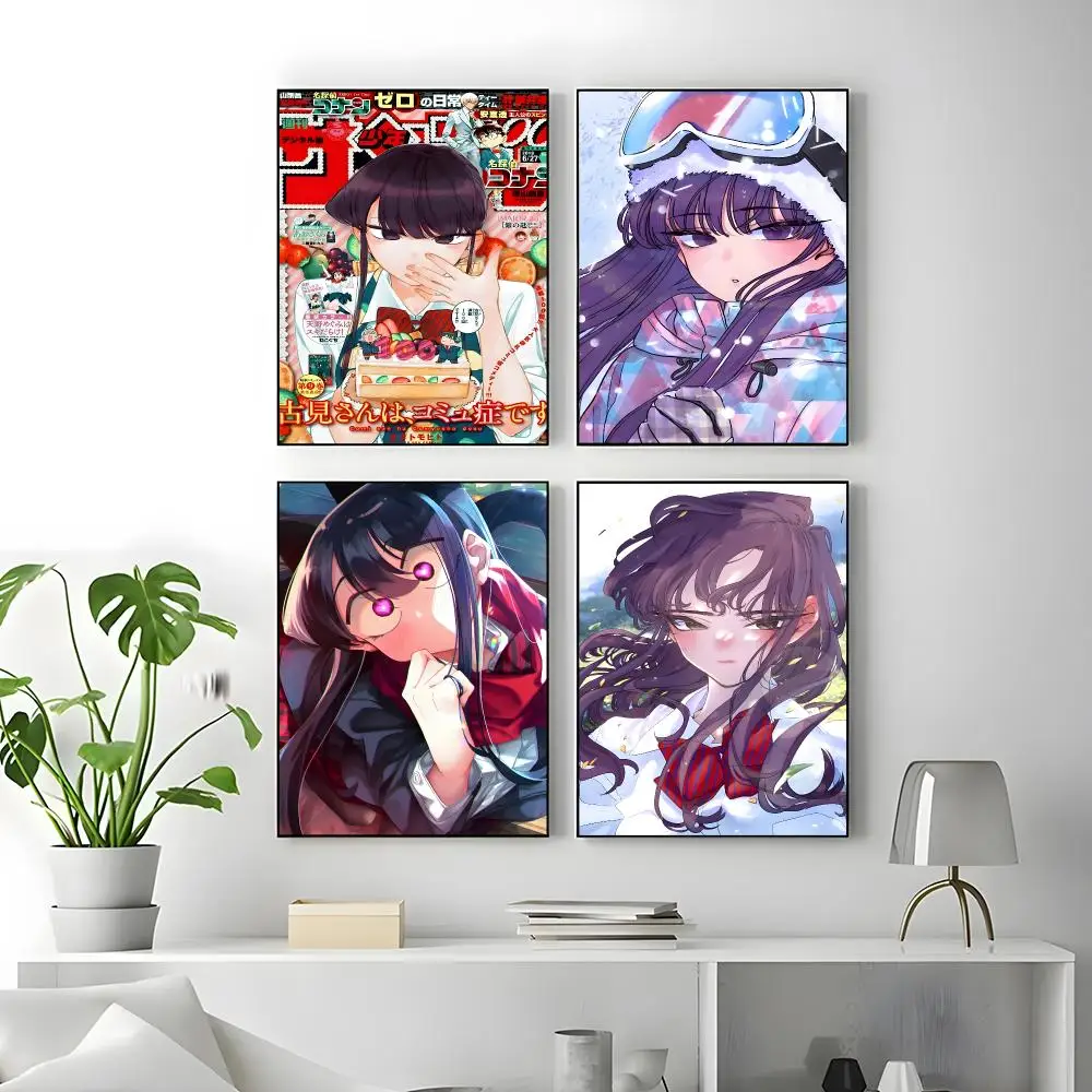 Anime Komi Can't Communicate Poster High-quality vintage prints & posters for home, bar, cafe, aesthetic wall art.