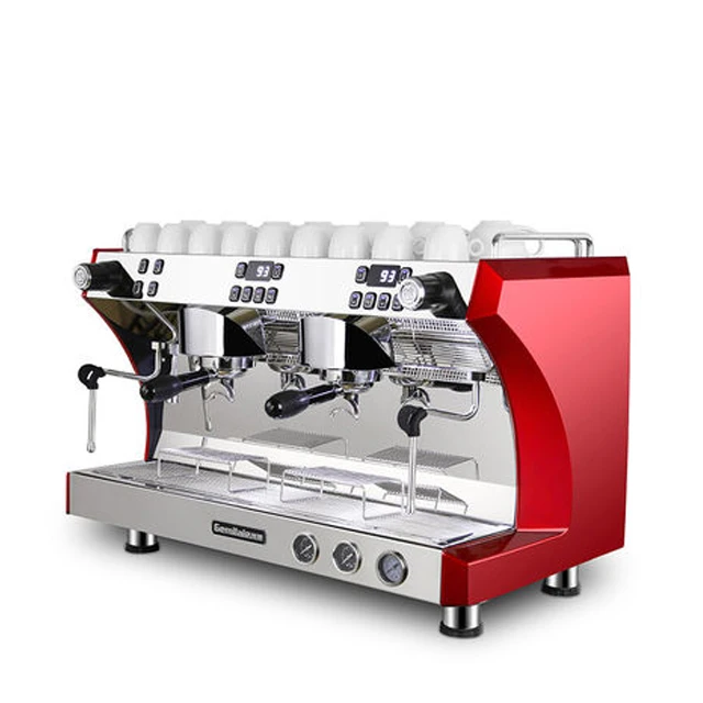 

Professional Espresso Latte Machine Semi-auto Coffee Maker Double Heads Coffee Machine