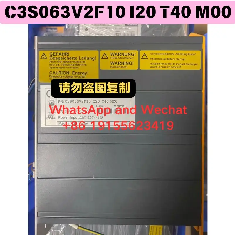 

Used C3S063V2F10 I20 T40 M00 Driver Functional test OK