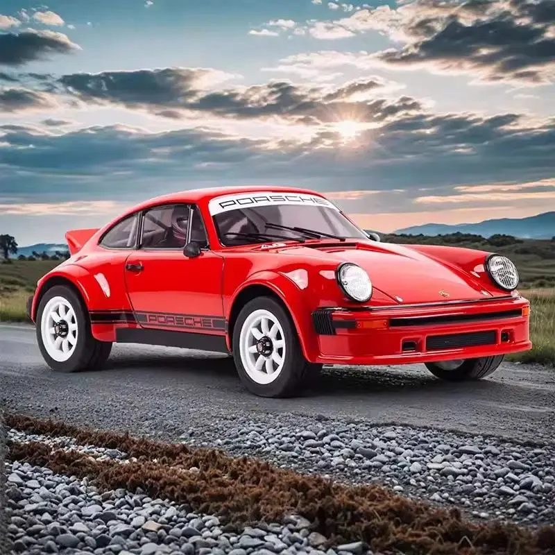 KM 썬더 1/6 시뮬레이션 934 랠리카 2.4g 풀 스케일 RC 무선 조종 모델 자동차 브러시리스 4륜 구동 오프로드 차량