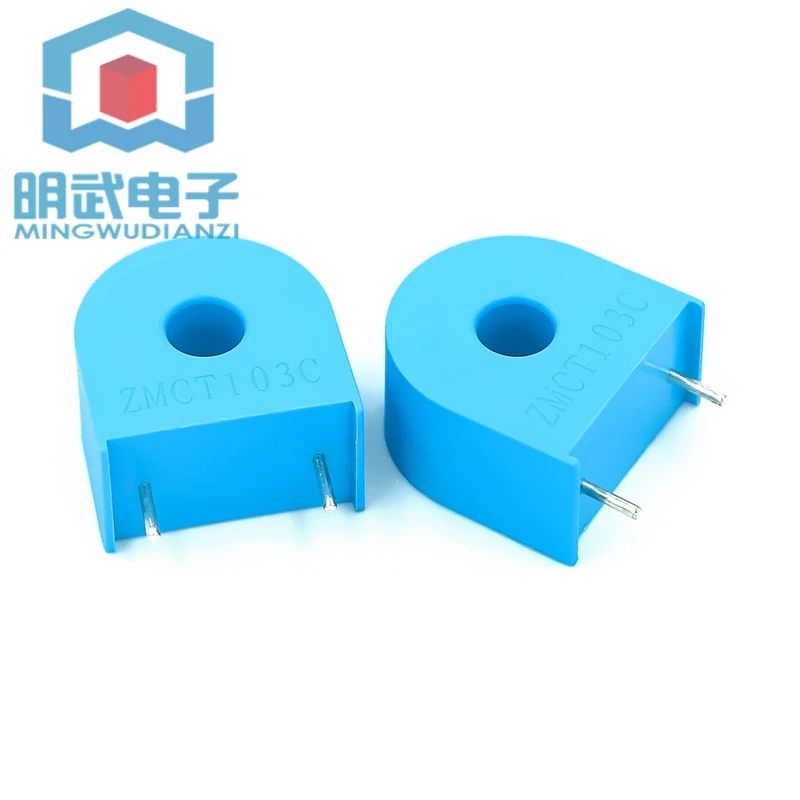 ZMCT103C 5A/5mA CT103 Precision Miniature Current Transformer Straight Plug 2-pin DIP-2 Small