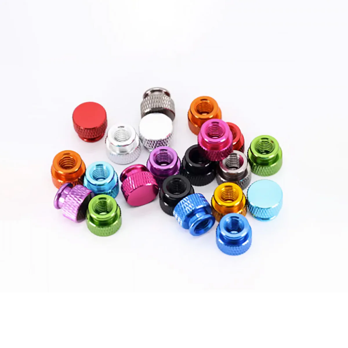 Aluminum Alloy Hand Nut / Computer Case Fixing  Knurled  Nut M3~M6
