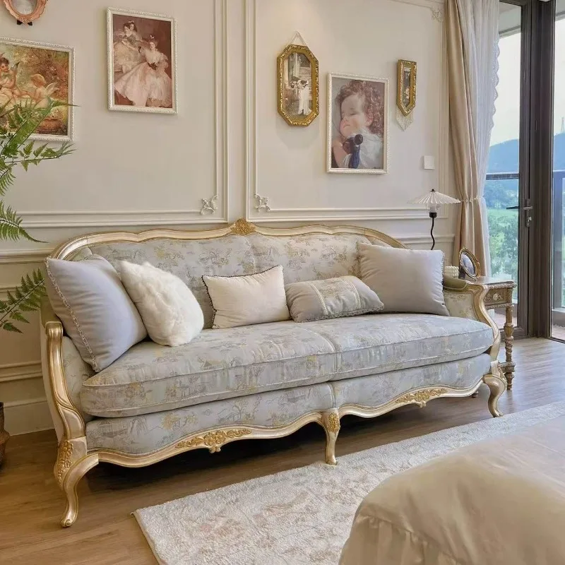 European Italian Living Room Sofas Antique Gothic Apartments Lounge Living Room Sofas Lazy Luxury Muebles Para Hogar Furniture