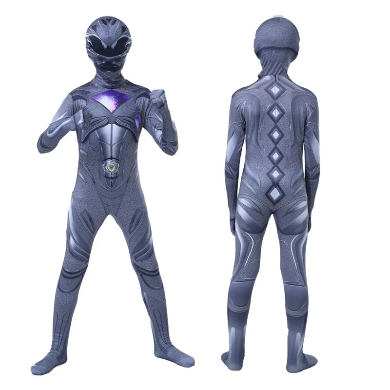 Mystic Force Halloween Costume para meninos, Mecha Power, Five Beast Cosplay, Super-herói, Fato de festa, Carnaval, Crianças, Adultos