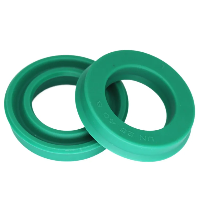 UN 31.5/32/33/35/36/38/39/40/42/45/48mm ID Green Polyurethane PU Shaft Piston Rod U/Y Lip Sealing Ring Gasket Hydraulic Oil Seal