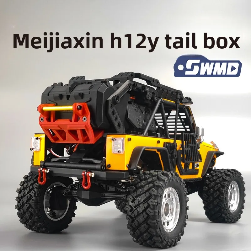 Off-Road Vehicle Trunk for MJX H12Y & H12Y+ Crawler Car Modification & Upgrade Parts DIY Handmade