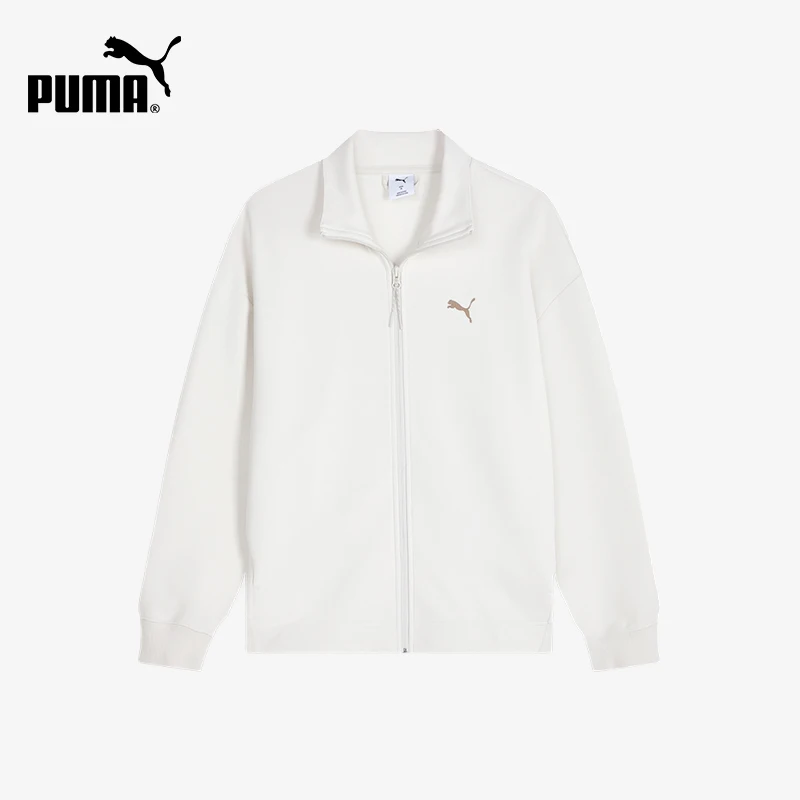 Puma genuine men's daily classic off shoulder sleeves, simple and loose zipper jacket 639698-05