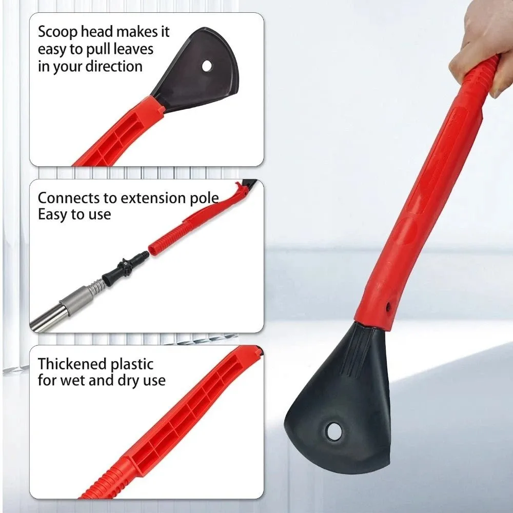 

Набор из 5 штук: Выдвижные совки для чистки водостоков с пластиковой ручкой, прочные, портативные, простые в использовании