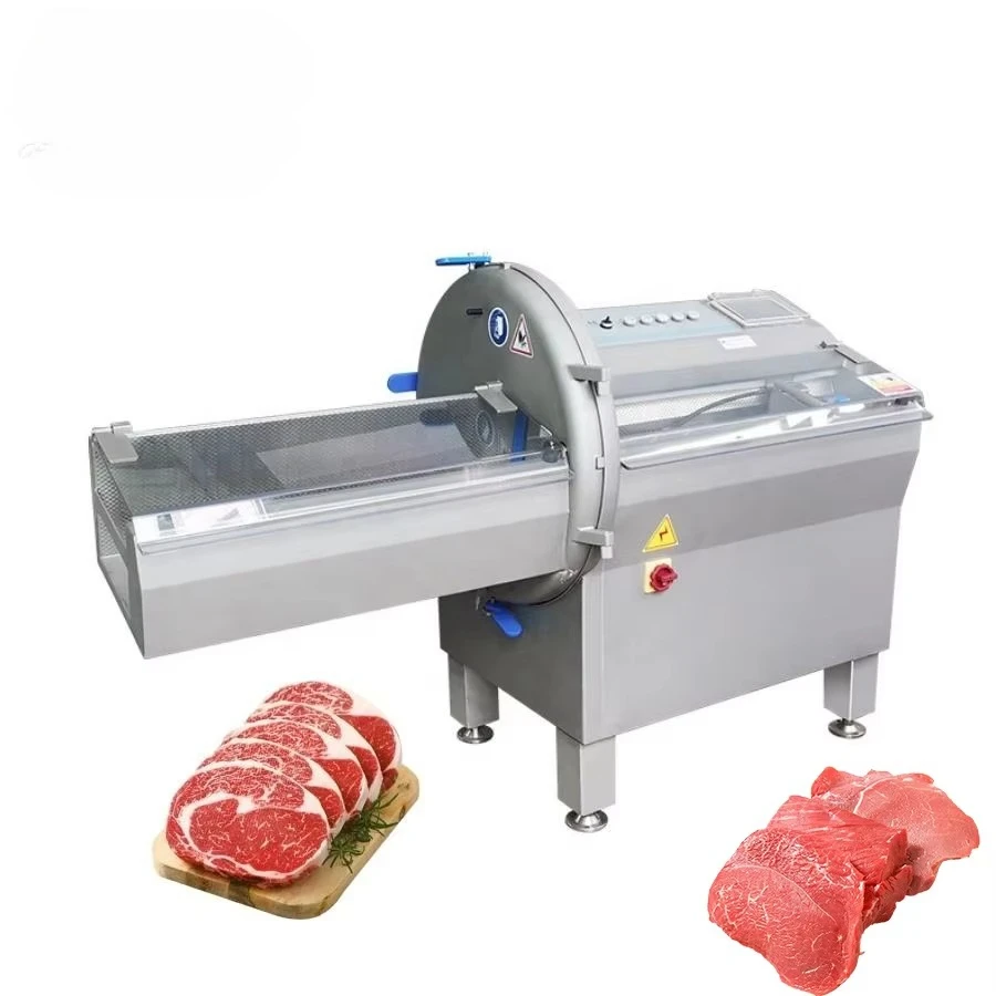 Fully Automatic Industrial Commercial Fresh Fillet Meat Steak Cuber Slicer Cutting Machine Beef Jerky Slicer Restaurants