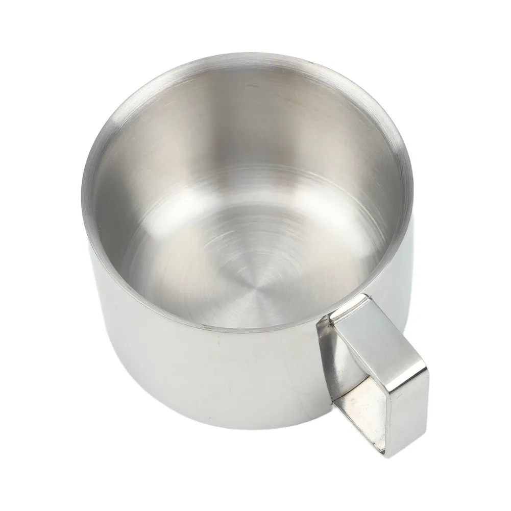 8*6.7cm Stainless Steel Cup Layer Construction Wall Insulation Comfortable Handle Easy To Clean Coffee Shop 8*6.7cm