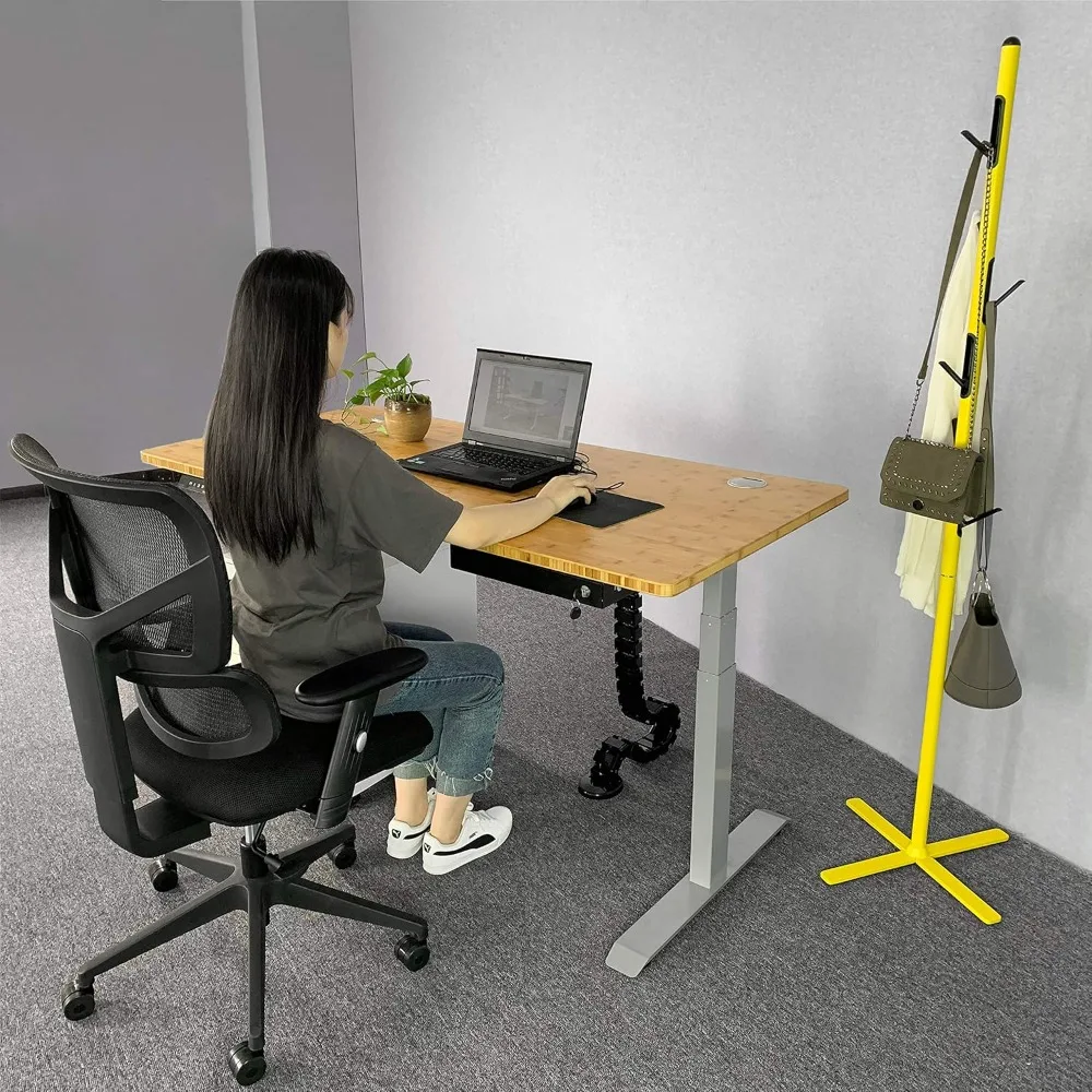 Electric Height Adjustable Desk Frame - Dual Motor 3-Segment Sit-Stand Desk