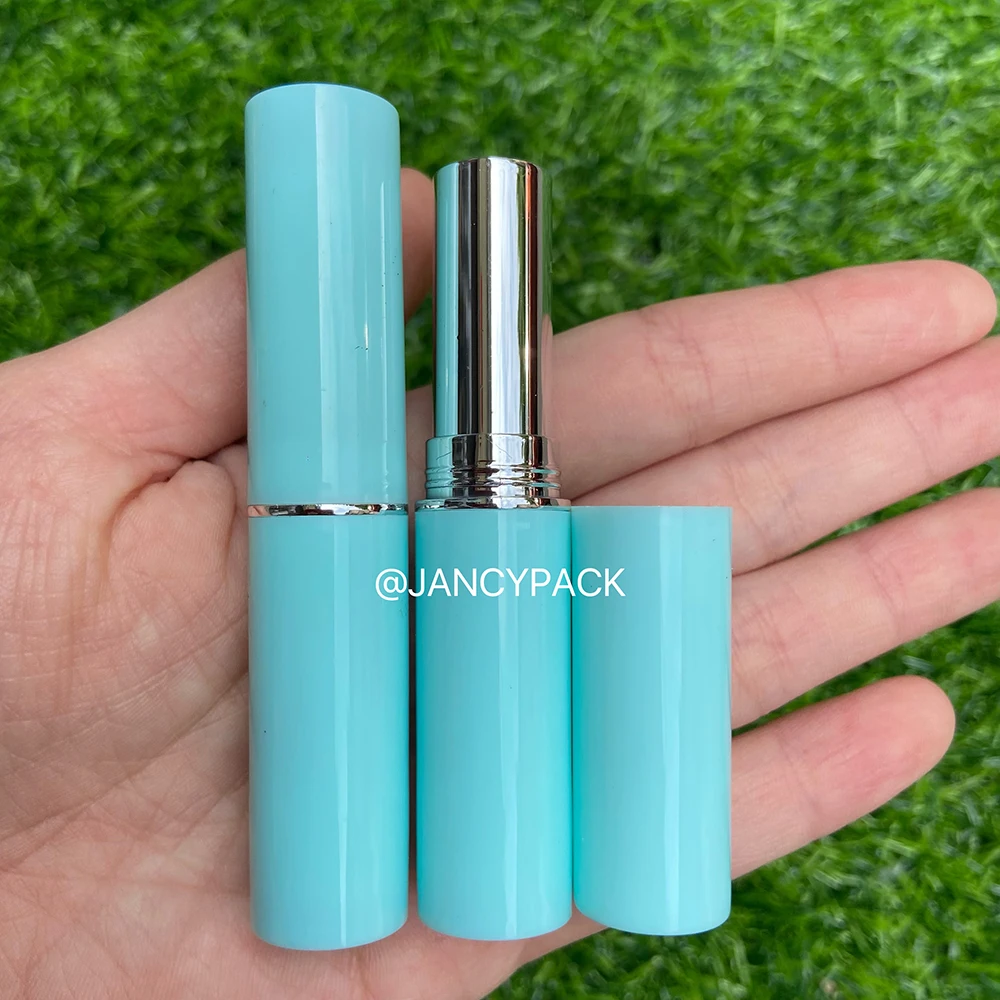 3G Cosmetico Vuoto Chapstick Lip Gloss Rossetto Balsamo Tubo Con Cappucci Lip Gloss Tubo Colorato Vuoto Contenitori Cosmetici Logo Personalizzato