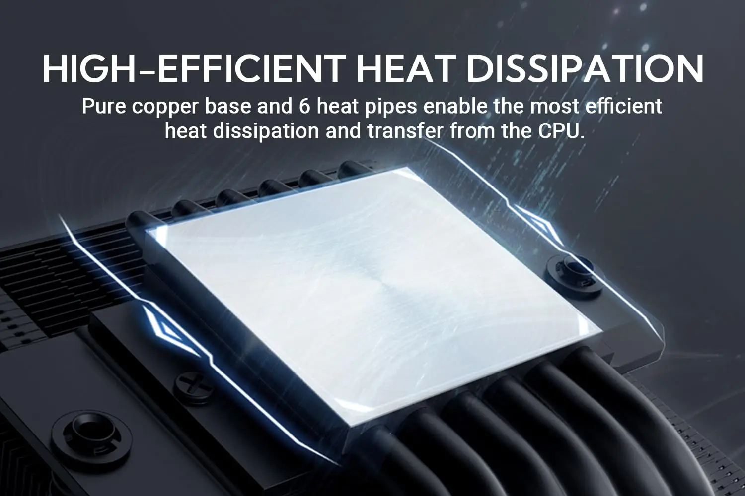 ID-COOLING IS-67-XT Black CPU Cooler Low Profile 67mm Height  CPU Air Cooler 6 Heatpipes 120x120x15mm Slim Fan,For LGA1700/AM5