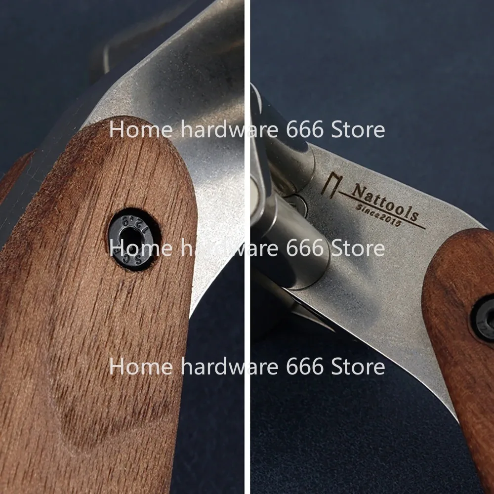 

Кожаный ролик Nattools, сверхмощный пресс из нержавеющей стали 304, 60 мм, с ручкой из черного ореха, инструменты для рукоделия из кожи ручной работы