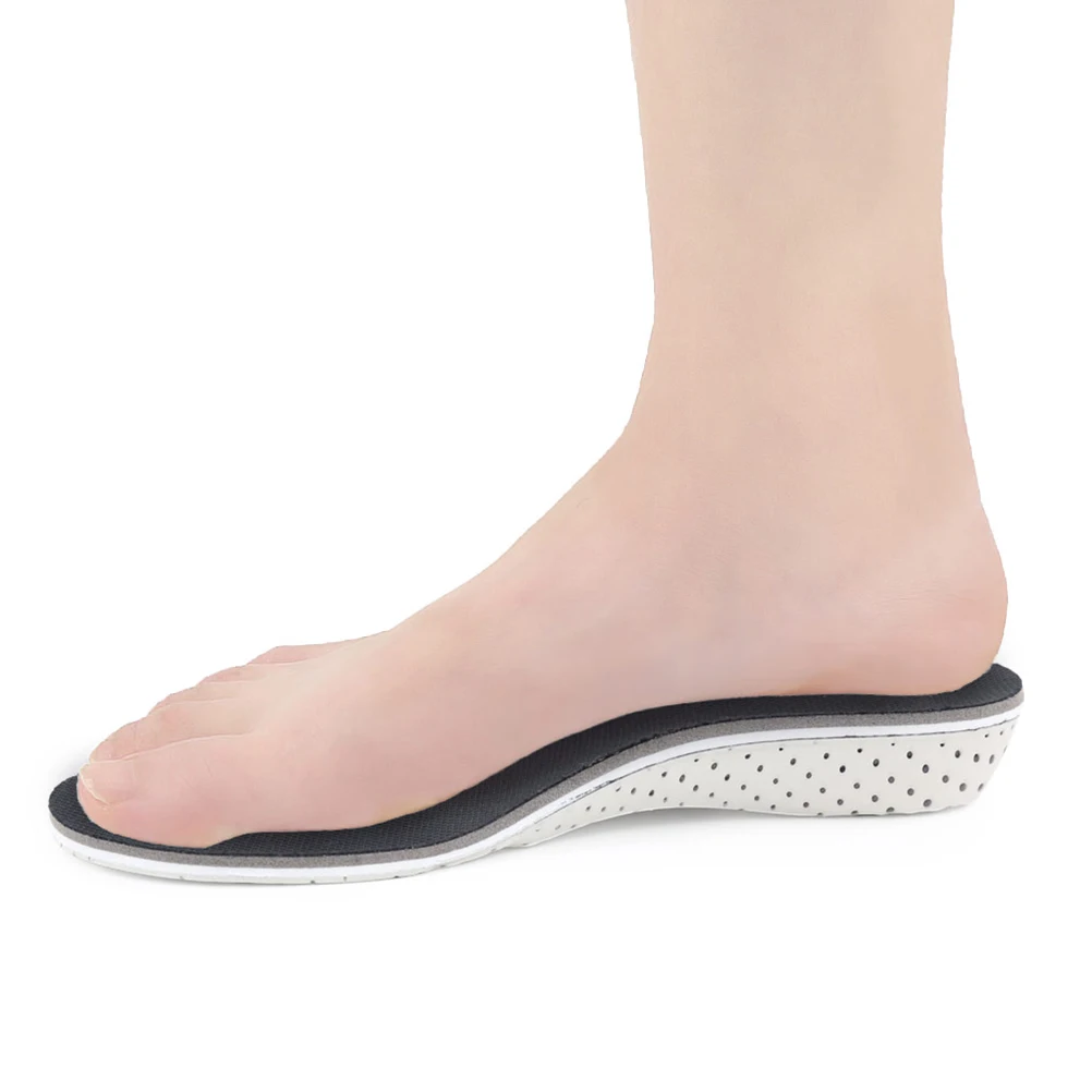 

2Pairs HeightIncreaseInsoles EVA Shockproof NonSlip Ventilated Deodorant Shoes Sneakers Boots Unisex MenWomen FootCareTool