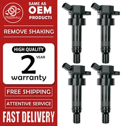 4Pcs 273012B100 Ignition Coil For KIA Rio Rio5 UB KIA Soul 12-18 1.6L Hyundai Accent Veloster i20 i30 27301-2B100 27301 2B100