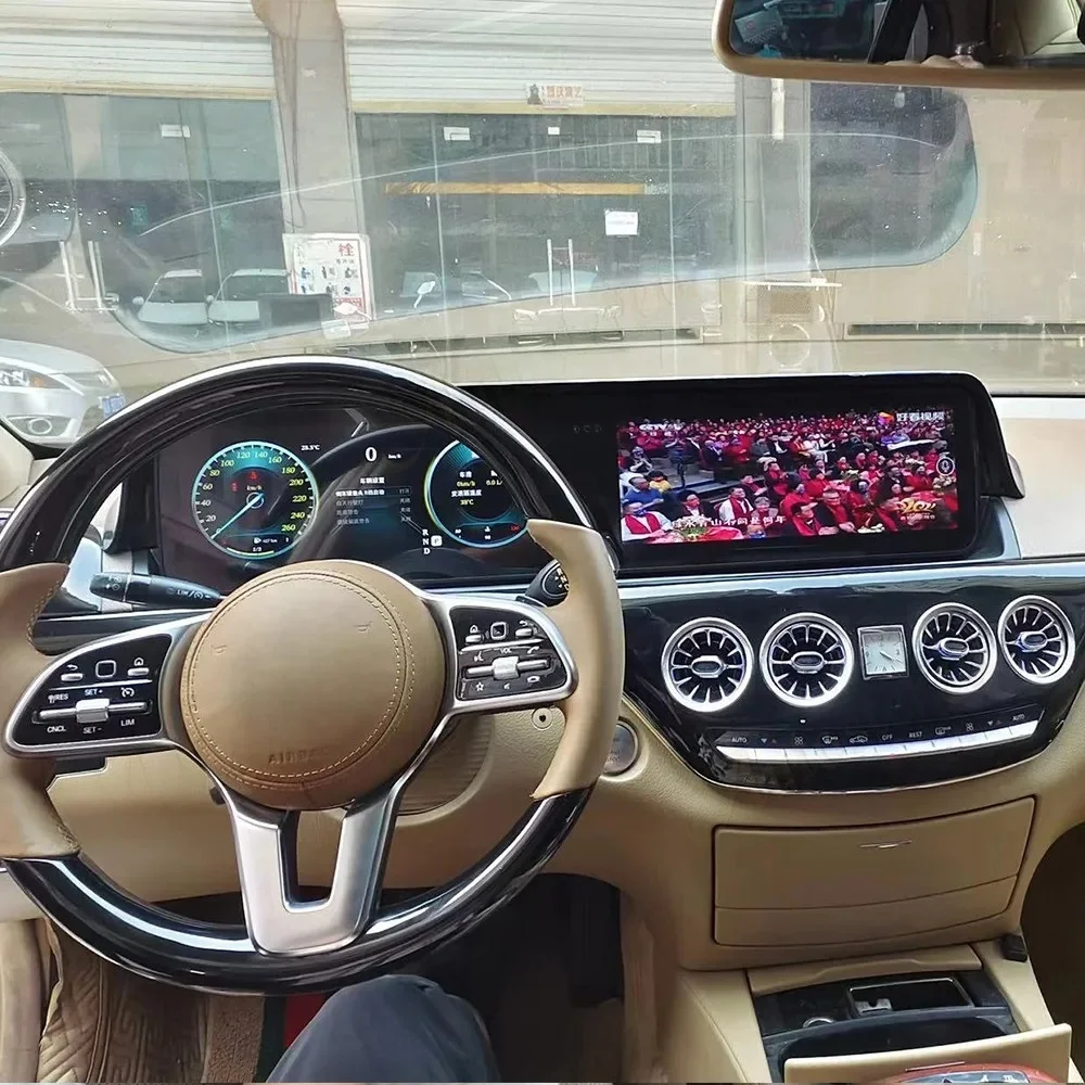 Car Radio For Mercedes Benz S Class W221 CL W216 2005-2013 Car Multimedia Video Player GPS Navigation Carplay Unit Long Screen - Image 3