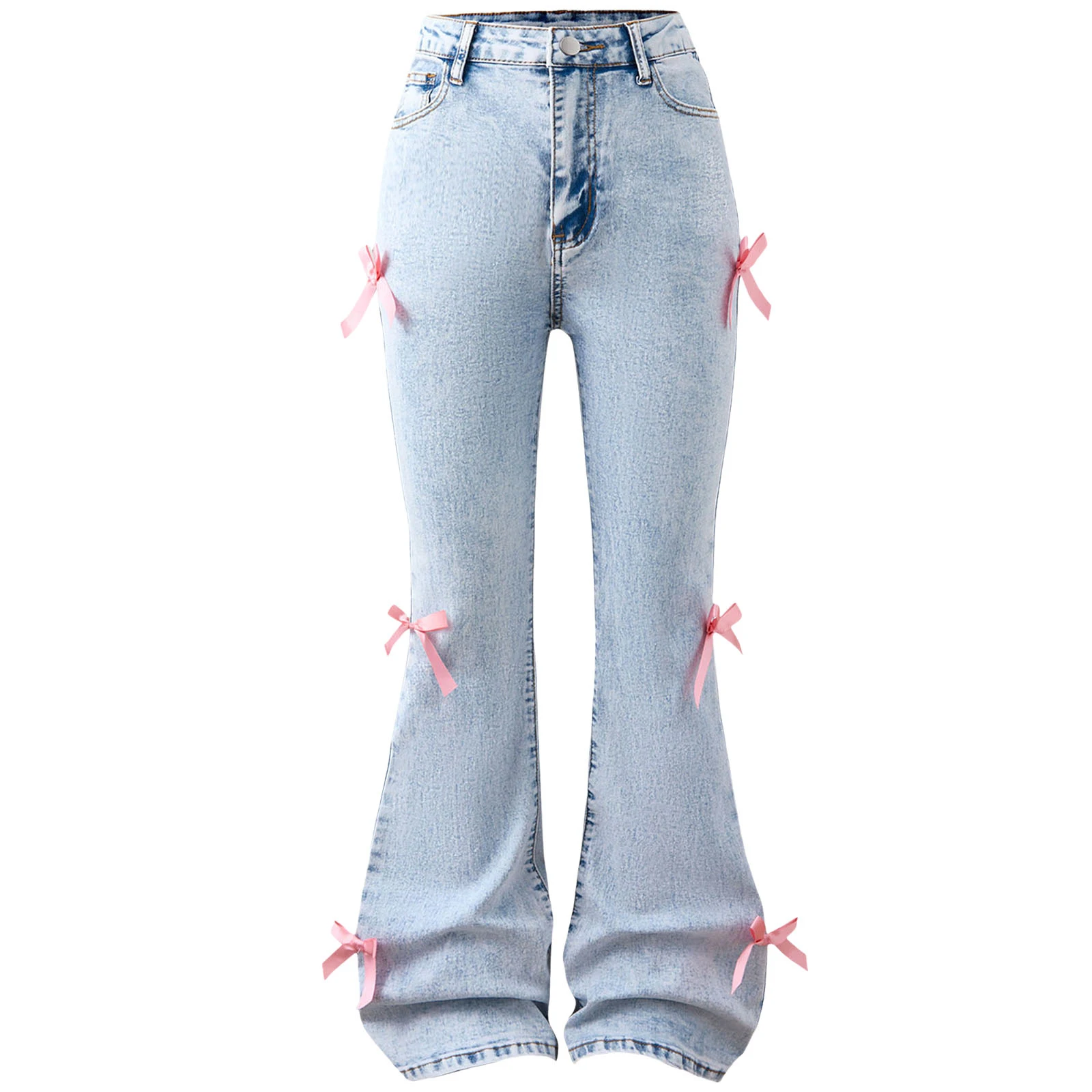 

Одежда для малышей 12 месяцев, милые мешковатые джинсы для девочек, широкие джинсовые брюки, брюки с высокой талией, детские брюки для девочек, размер 8