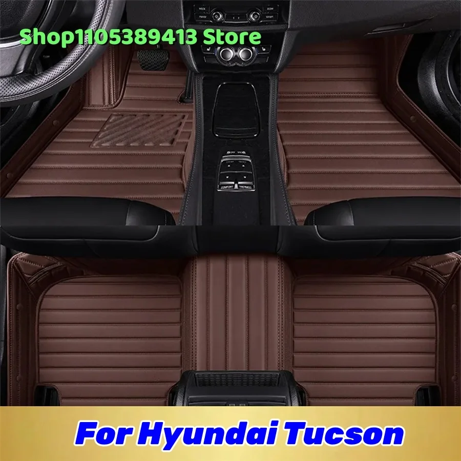 

Mats Carpets Auto Leather Custom Car Floor Mats For Hyundai Tucson 2017 2017 2016 2015 2014 2013 2012 Car Mat Accessories