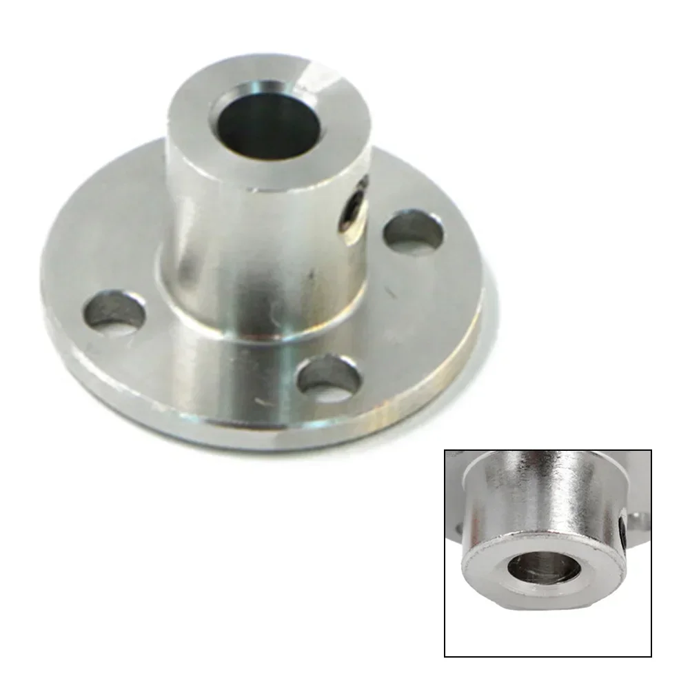 Screws Flange Coupling Motor Guide Power Tools Shaft Coupling 4pcs 6mm Inner Diameter Flange Couplings Practical