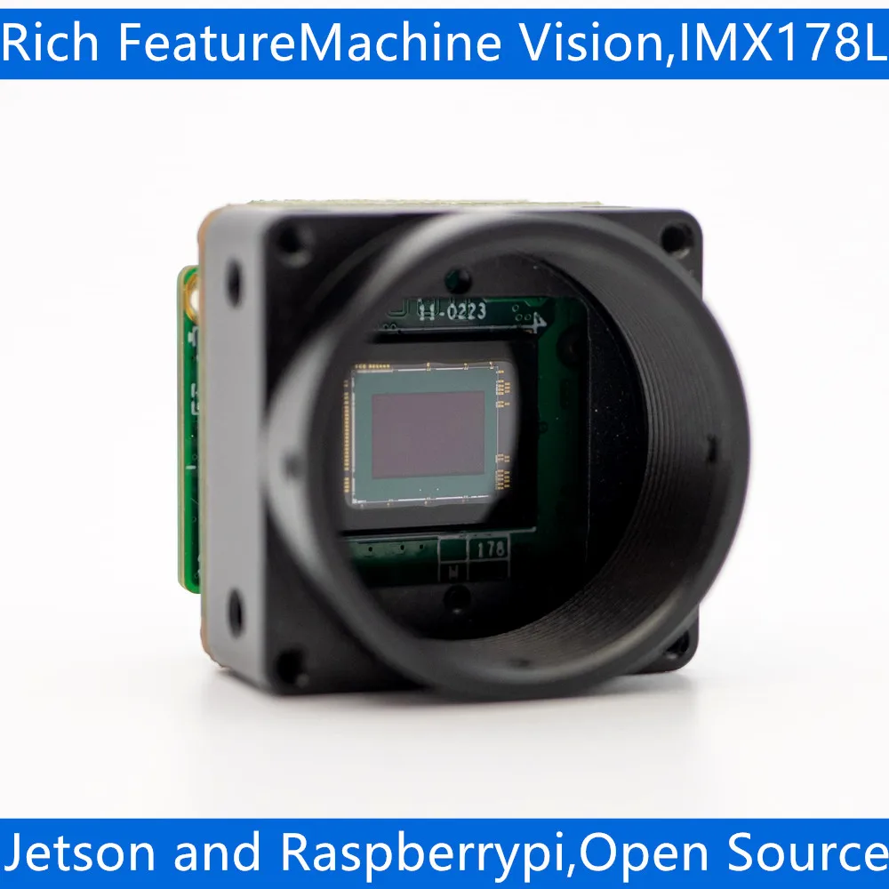 6.0MP Machine Vision MIPI CSI-2 Camera, MV-MIPI-IMX178M  for all Raspberry Pi and Jetson NX and Nano