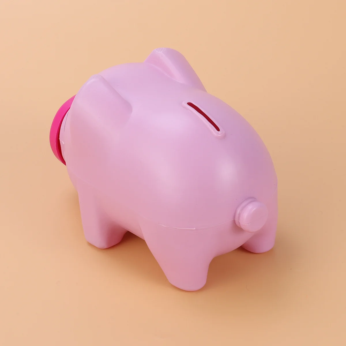 プラスチック貯金箱 ローズレッド 保育園装飾 コインバンク マネーポット 貯金ポット 男の子 女の子 クリスマス 誕生日プレゼント