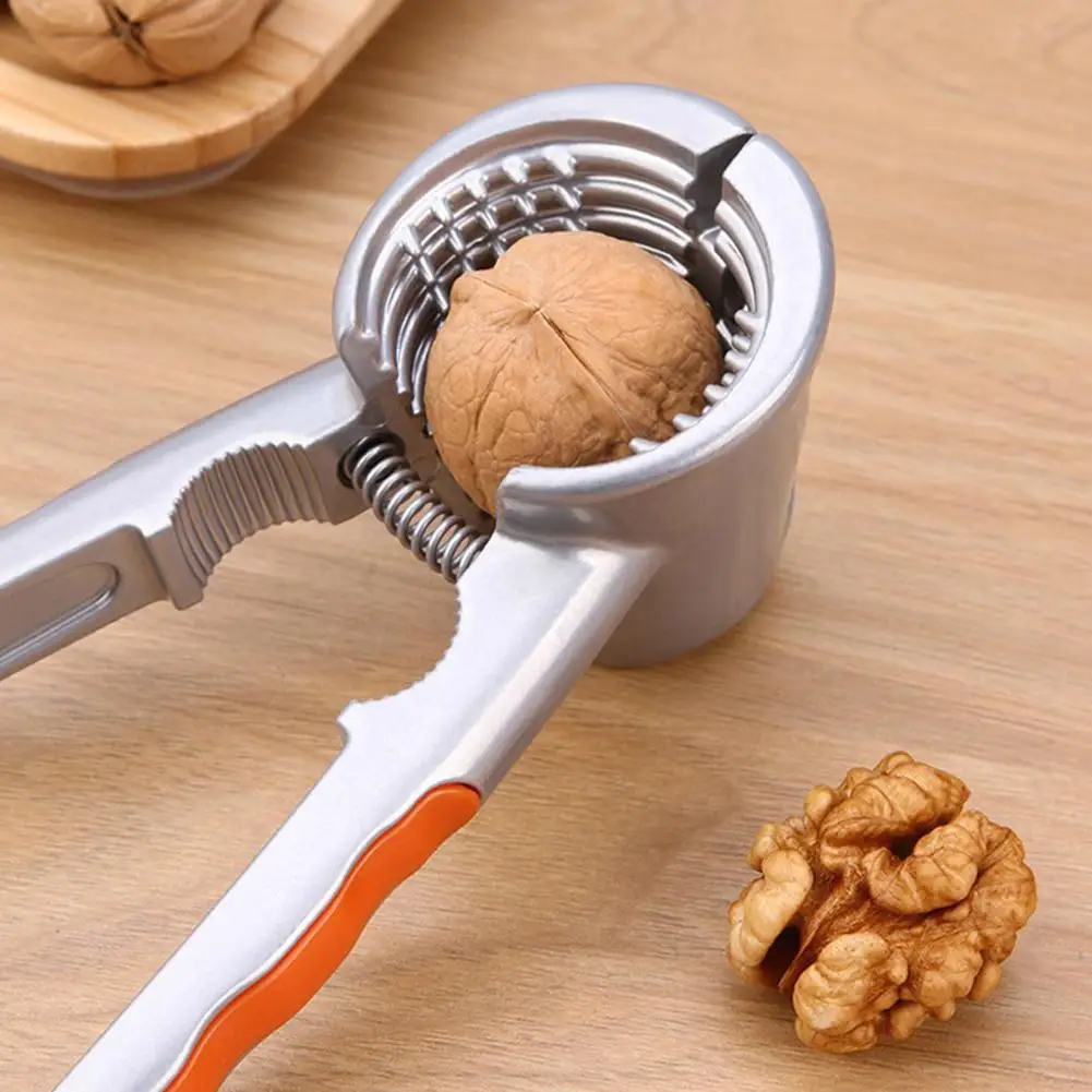 New Almond Walnut Hazel Filbert Nut Crack Kitchen Nutcracker Crack Quick Clamp Plier Pecan Cracker Tools Clip Hazelnut Q0V4