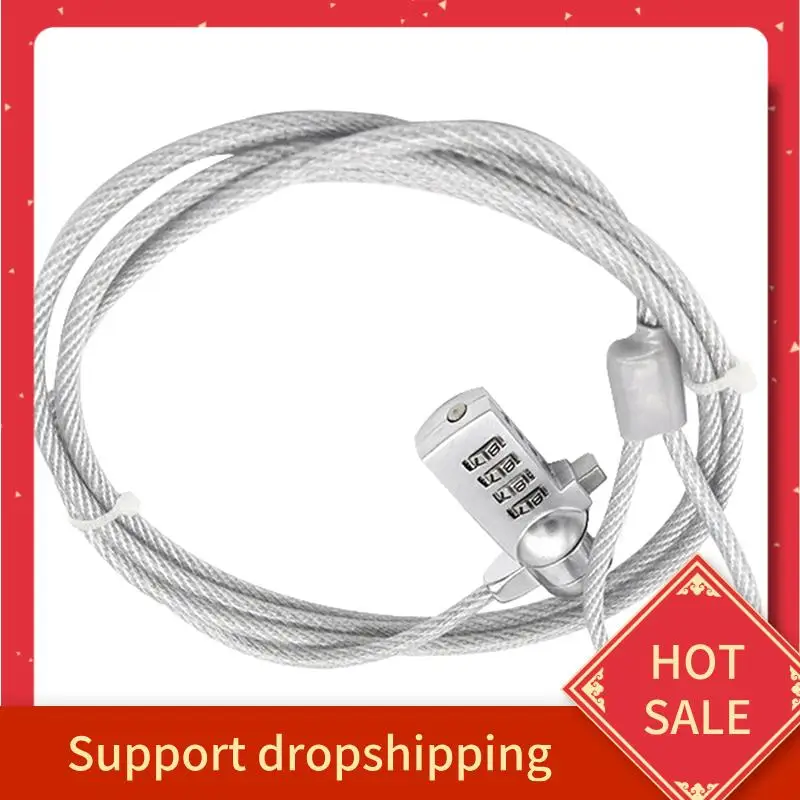 

B44C Замок для ноутбука, противоугонный замок с паролем, Интернет-кафе, компьютерный замок, универсальный замок для ноутбука