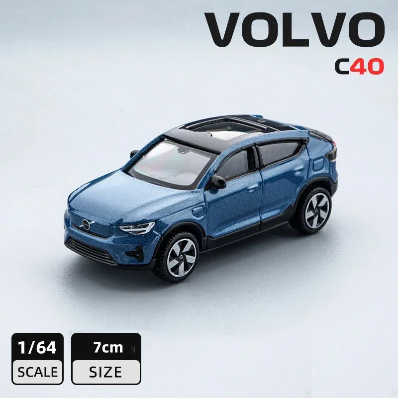 1:64 Volvo XC60 XC40 S90 C40 V90 Alloy Car Diecasts & Toy Vehicles Car Model Miniature Scale Model Car Toys For Childrens Gifts