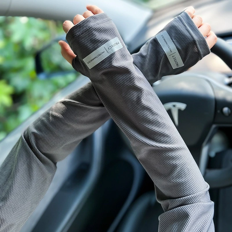 

Женские летние рукава с защитой от ультрафиолета — дышащий легкий солнцезащитный крем для вождения и езды на велосипеде, эластичный свободный большой чехол