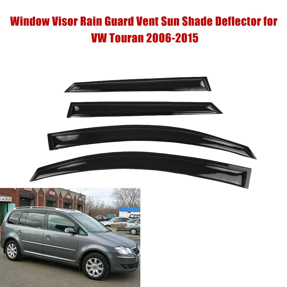 

Window Visor Rain Guard Vent Sun Shade Deflector for VW All Model Magotan POLO Touran Tiguan Passat leader Drop Shipping