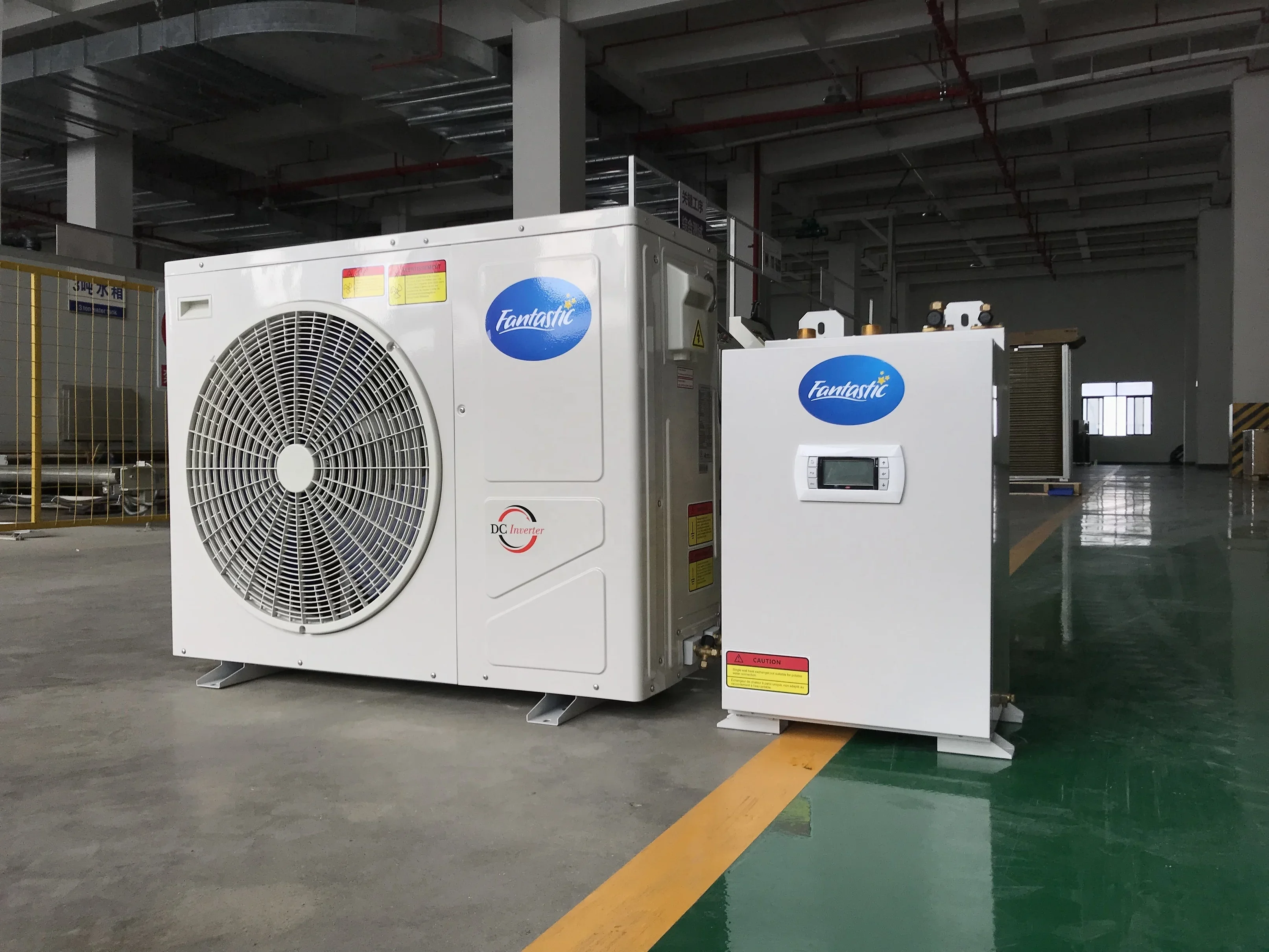 TUV certificate 12KW heat pump split air to water inverter heat pump water heaters