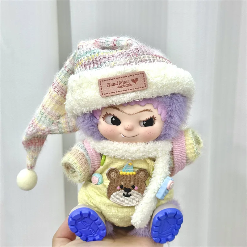 مجموعة ملابس الدمى القطيفة العصرية من WAKUKU - مجموعات ملابس الحفلات الغامضة اللطيفة لدمى BJD OB11 Blythe بمقياس 1/12