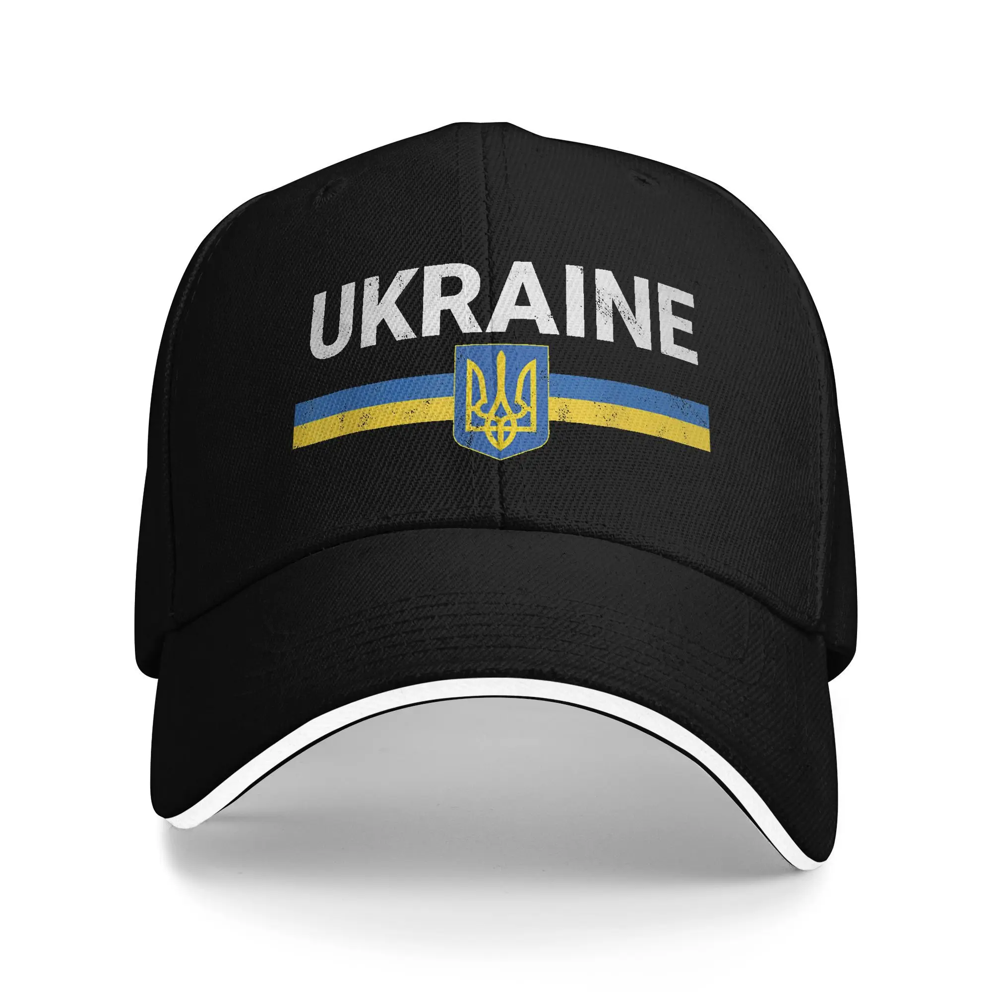 

Custom Flag Of Ukraine Baseball Cap Women Men Custom Logo Trucker Hat Summer y2k Cool Outdoor Gym Sunscreen Snapback Cap