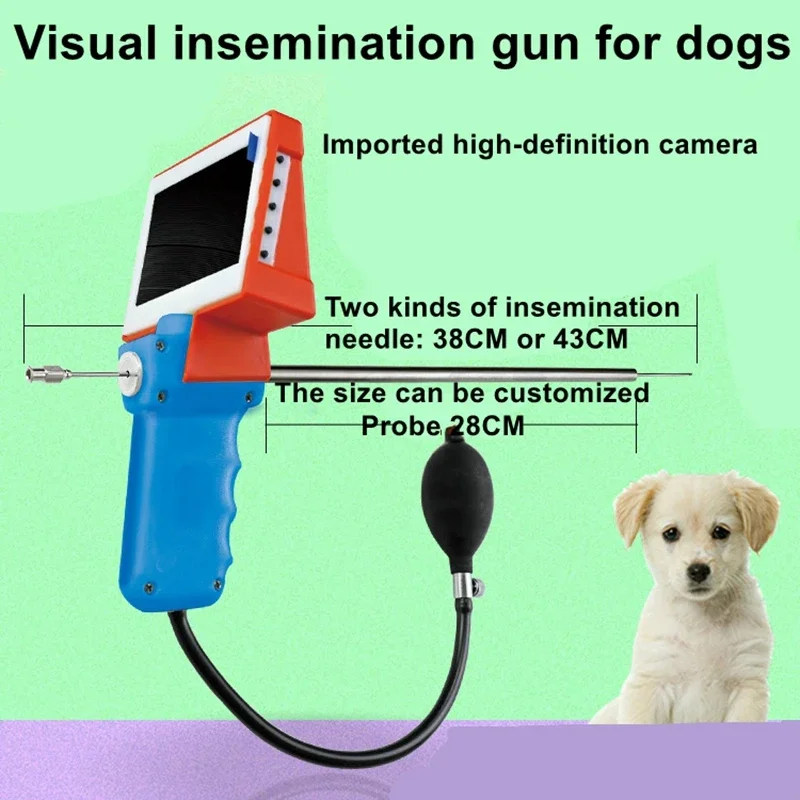 

Visual insemination gun special vas deferens outer tube vas deferens canine artificial insemination breeding