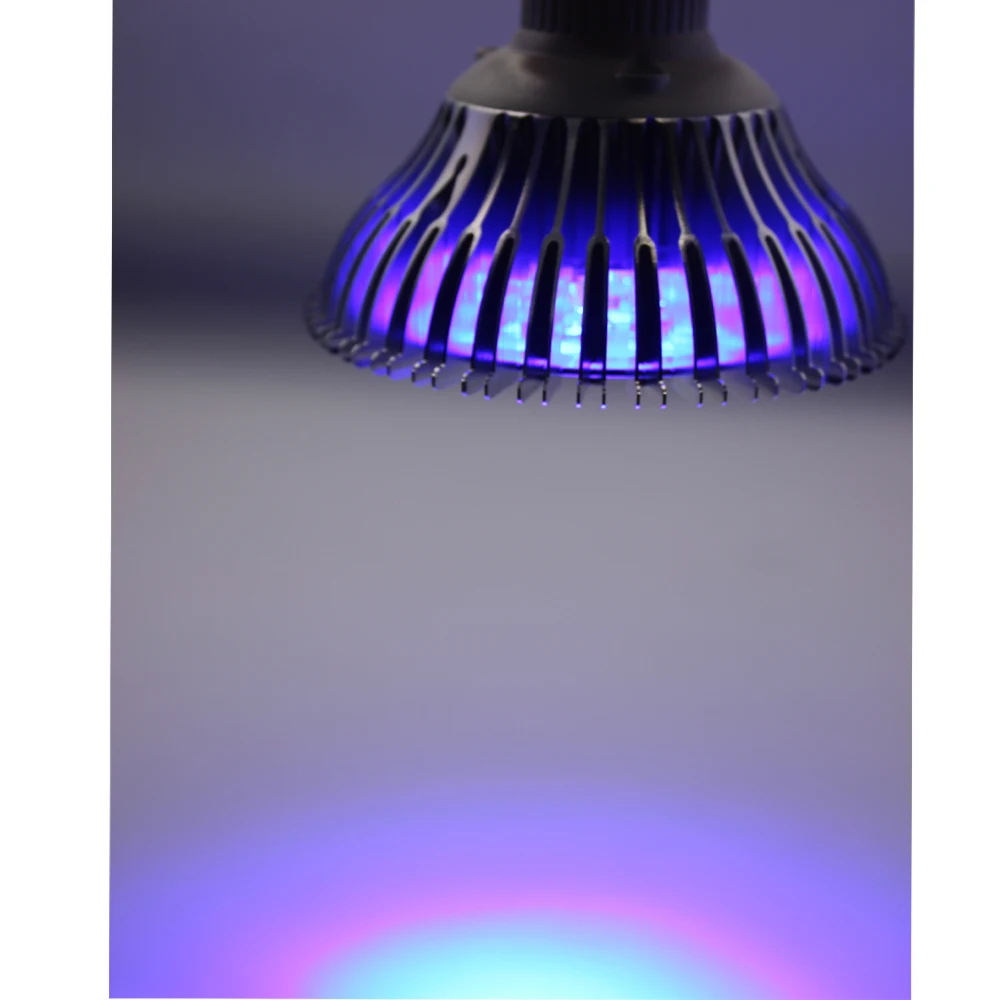 14W Royal Blue 450nm~455nm PAR30 LED Lamp Spot Light Bulb for Therapy Plant Aquarium E27 E26