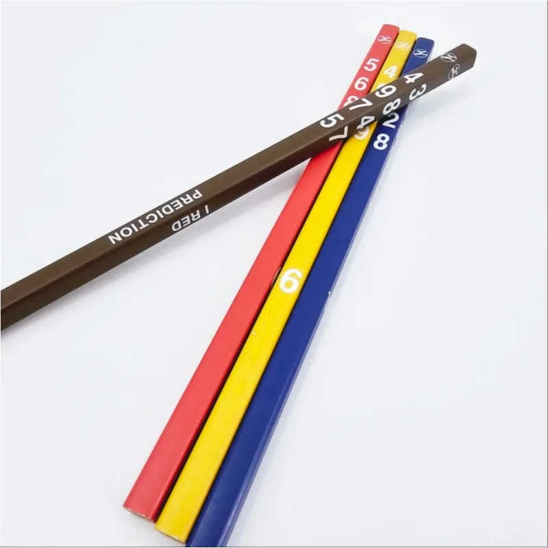 Crayon de prédiction – Magie mathématique avec chiffres, gros plan, tours de magie, illusion, gadgets, magicien débutant, facile à faire, esprit