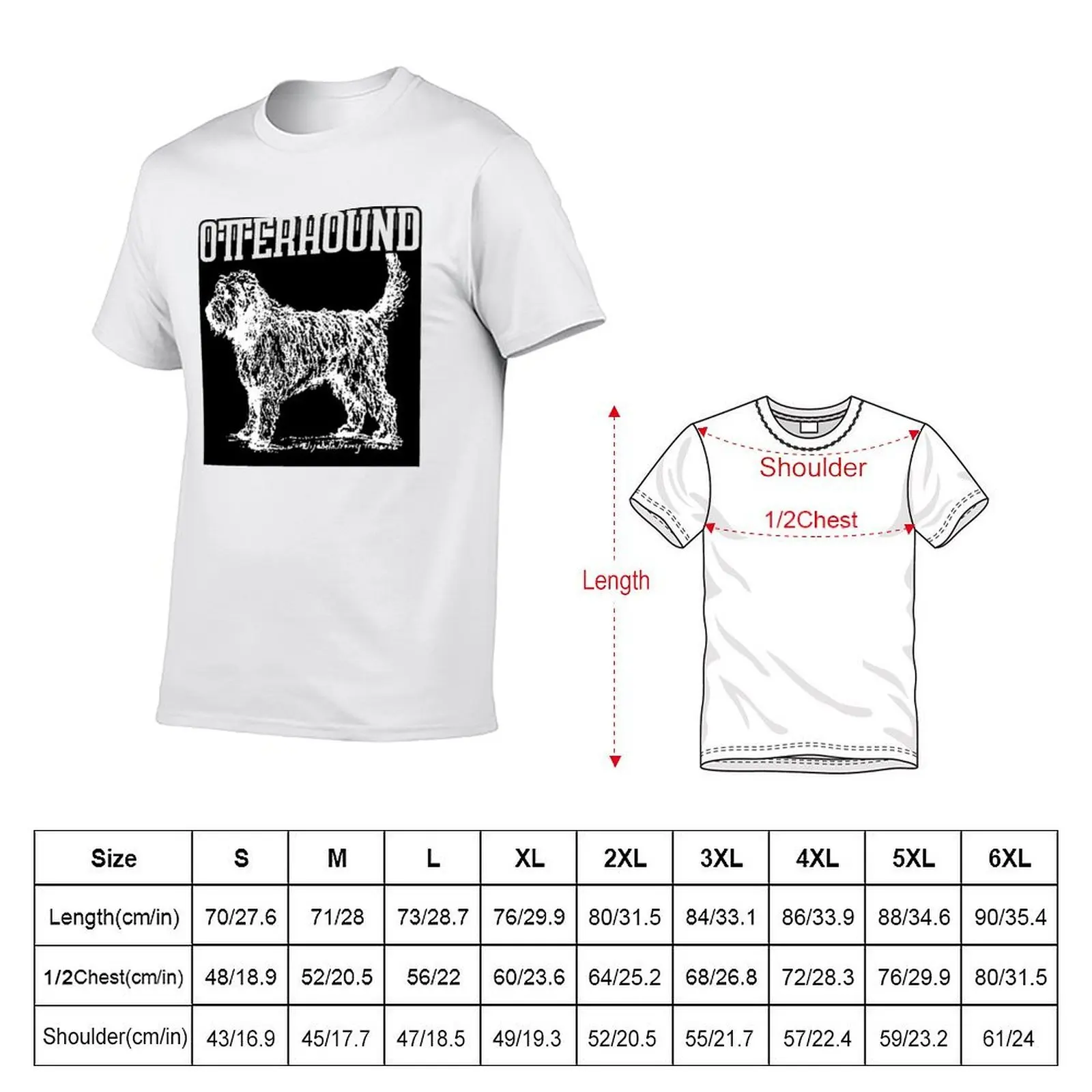 g for graphic man for black man Otterhound white shirts man t background on T-Shirt shirts t t anime men shirt