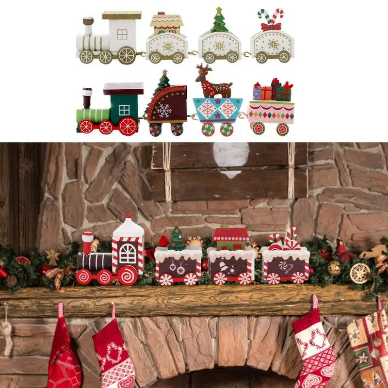 2024 Christmas Train Ornaments Net Celebrity Train Ornaments 2024 Happy Merry Christmas Decor For Home Xmas Kids Gift