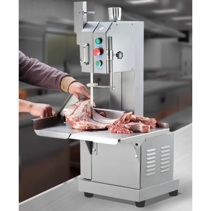 

Saw Machine Multi-Functional Frozen Fresh Band Commercial Cutter Butcher Boy Automatic Goat Frozen Meat Cutting Machine