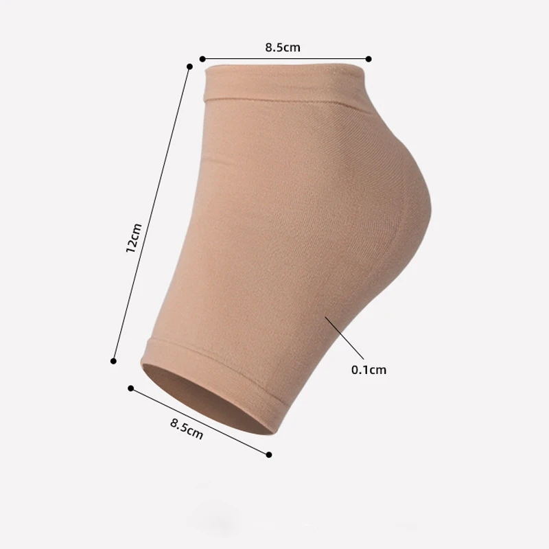 4/2Pc Gel Moisturizing Heel Socks Spa Sock For Foot Care Gel Heel Socks For Dry Feet Dry Cracked Skin Gel Heel Repair Sock Tools